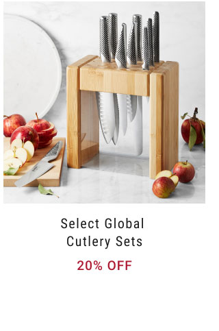 Select Global Cutlery Sets 20% off