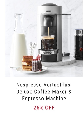 Nespresso VertuoPlus Deluxe Coffee Maker & Espresso Machine - 25% off