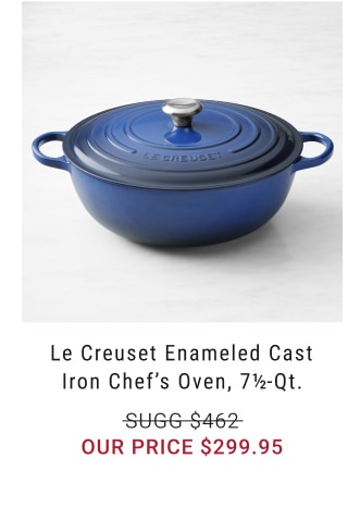 Le Creuset Enameled Cast Iron Chef’s Oven, 7½-Qt. - $299.95