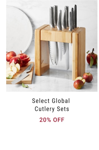 Select Global Cutlery Sets - 20% off