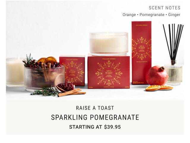 Raise a Toast - Sparkling Pomegranate Starting at $39.95