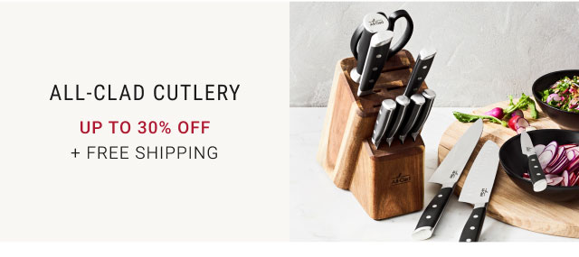 All-Clad Cutlery Up to 30% Off + Free Shipping