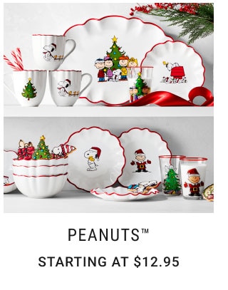 PEANUTS™ Starting at $12.95