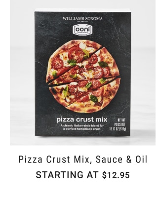 Pizza Crust Mix, Sauce & Oil - Starting at $12.95