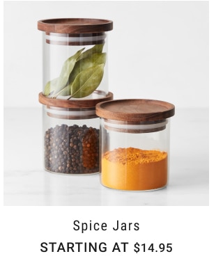 spice jars - Starting at $14.95