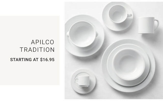 Apilco Tradition Starting at $16.95