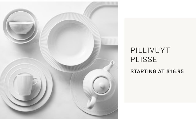 Pillivuyt Plisse Starting at $16.95