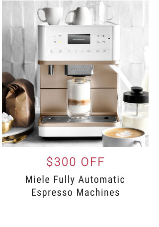 $300 off Miele Fully Automatic Espresso Machines