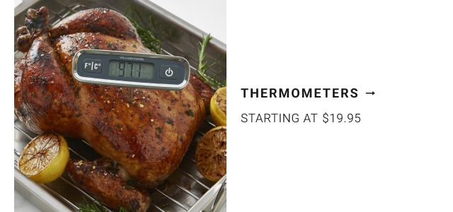 thermometers - Starting at $19.95