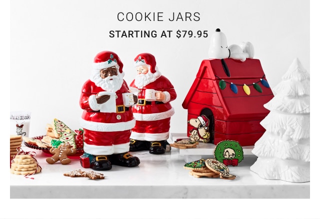 Cookie Jars - Starting at $79.95