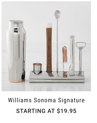 Williams Sonoma Signature Starting at $19.95