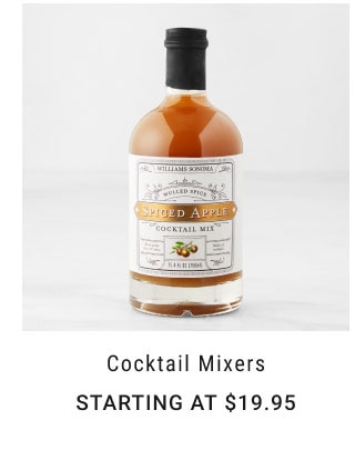 Cocktail Mixers Starting at $19.95