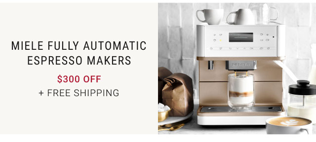 Miele Fully Automatic Espresso Makers $300 Off + Free Shipping