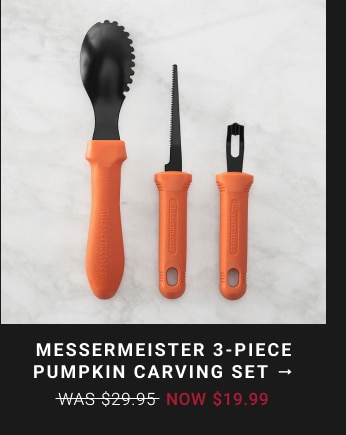 Messermeister 3-Piece Pumpkin Carving Set - NOW $19.99