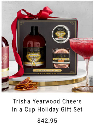 Trisha Yearwood Cheers in a Cup Holiday Gift Set $42.95