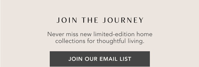 JOIN THE JOURNEY - JOIN OUR EMAIL LIST