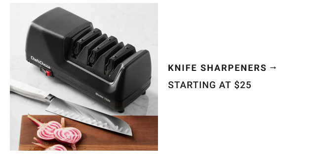 Knife Sharpeners Starting at $25