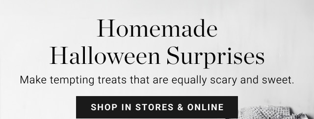 Homemade Halloween Surprises - shop in stores & online