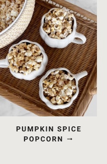 Pumpkin Spice Popcorn