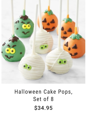 Halloween Cake Pops, Set of 8 - $34.95