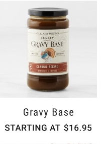 Gravy Base - Starting at $16.95