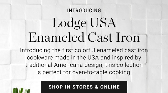 Lodge USA Enameled Cast Iron - shop in stores & online