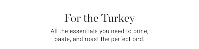 For the Turkey