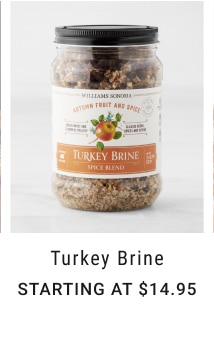 Turkey Brine - starting at $14.95