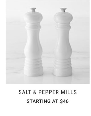 Salt & Pepper Mills Starting at $46