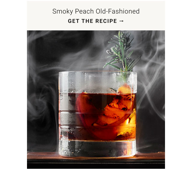 Smoky Peach Old-Fashioned - Get the recipe