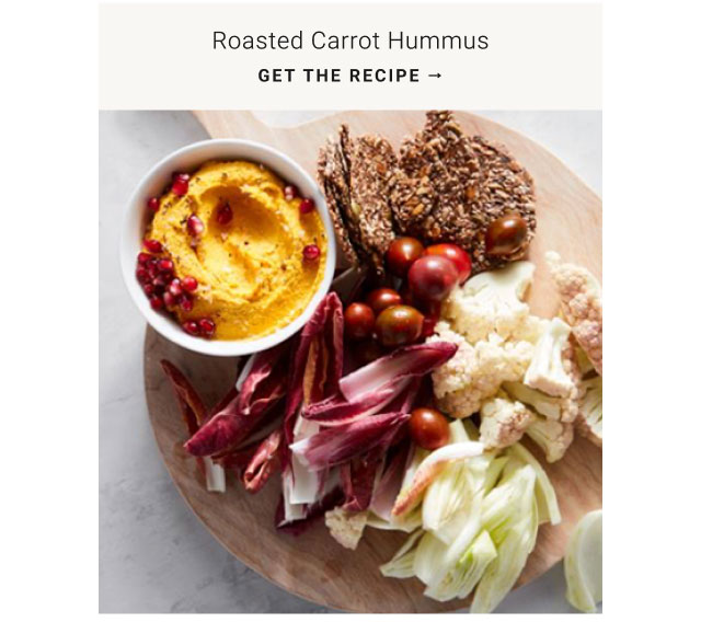 Roasted Carrot Hummus - Get the recipe