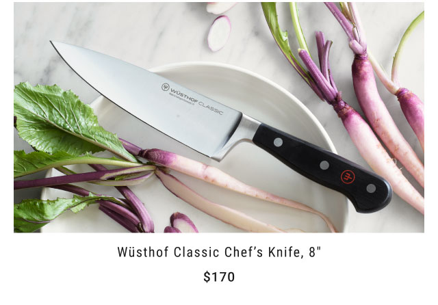 Wüsthof Classic Chef’s Knife, 8" $170