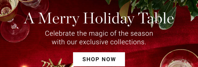 A Merry Holiday Table - Shop now