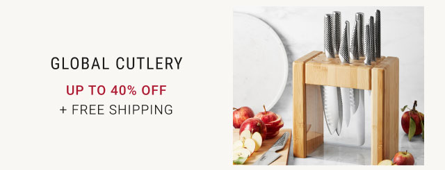 Global Cutlery Up to 40% Off + free Shipping