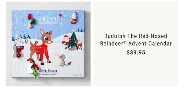 Rudolph The Red-Nosed Reindeer® Advent Calendar - $39.95