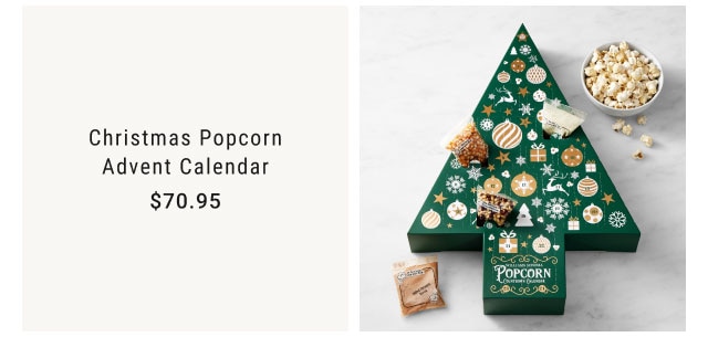 Christmas Popcorn Advent Calendar - $70.95