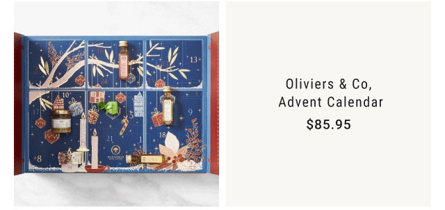 Oliviers & Co, Advent Calendar - $85.95