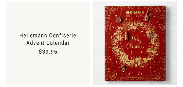 Heilemann Confiserie Advent Calendar - $39.95