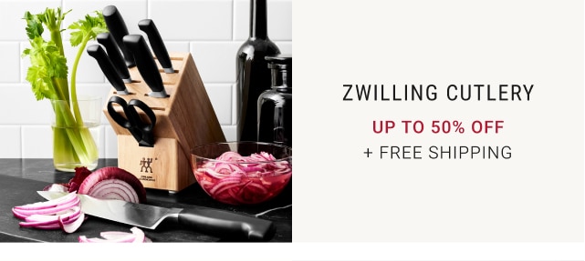 Zwilling Cutlery - Up to 50% off + free Shipping*