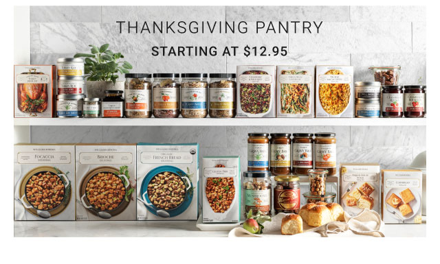 Thanksgiving Pantry Starting at $12.95