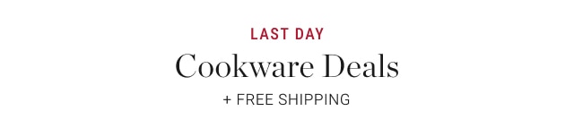 Cookware Deals + free shipping