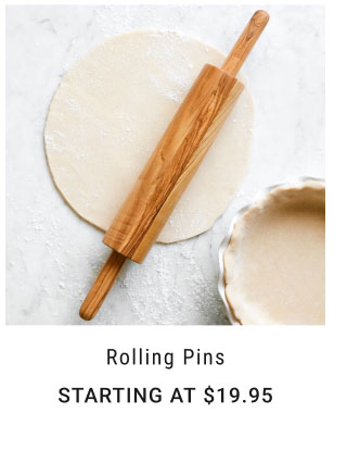 Rolling Pins Starting at $19.95