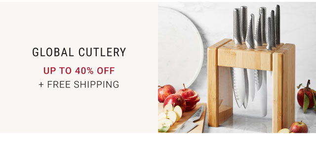 Global Cutlery up to 40% off + Free SHipping