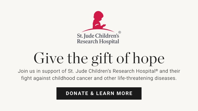 St. Jude Children's Research Hospital - Give the gift of hope - donate & learn more