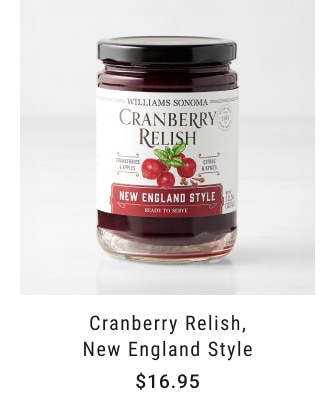 Cranberry Relish, New England Style - Starting at $16.95