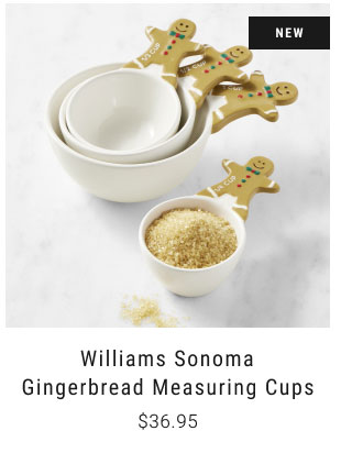 Williams Sonoma Gingerbread Measuring Cups $36.95