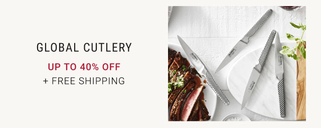 Global Cutlery up to 40% off + Free SHipping