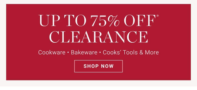 up to 75% off clearance - Shop now