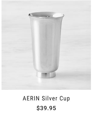 AERIN silver cup $39.95