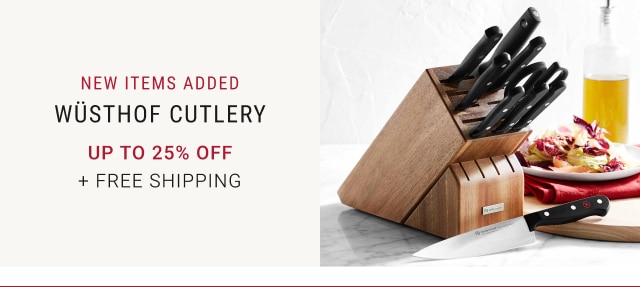 Wüsthof Cutlery - Up to 30% Off + Free Shipping